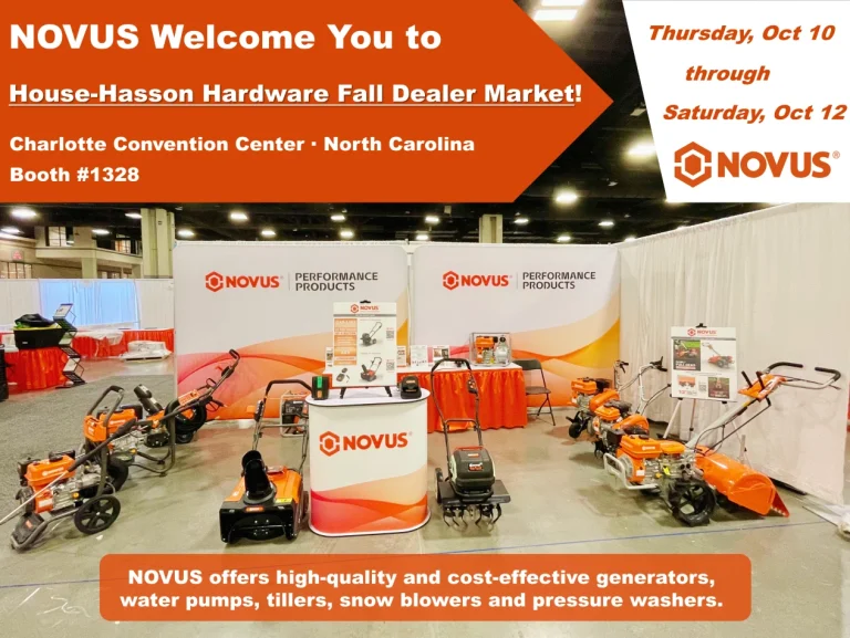 NOVUS Exhibited at House-Hasson Hardware Fall Dealer Market 2024