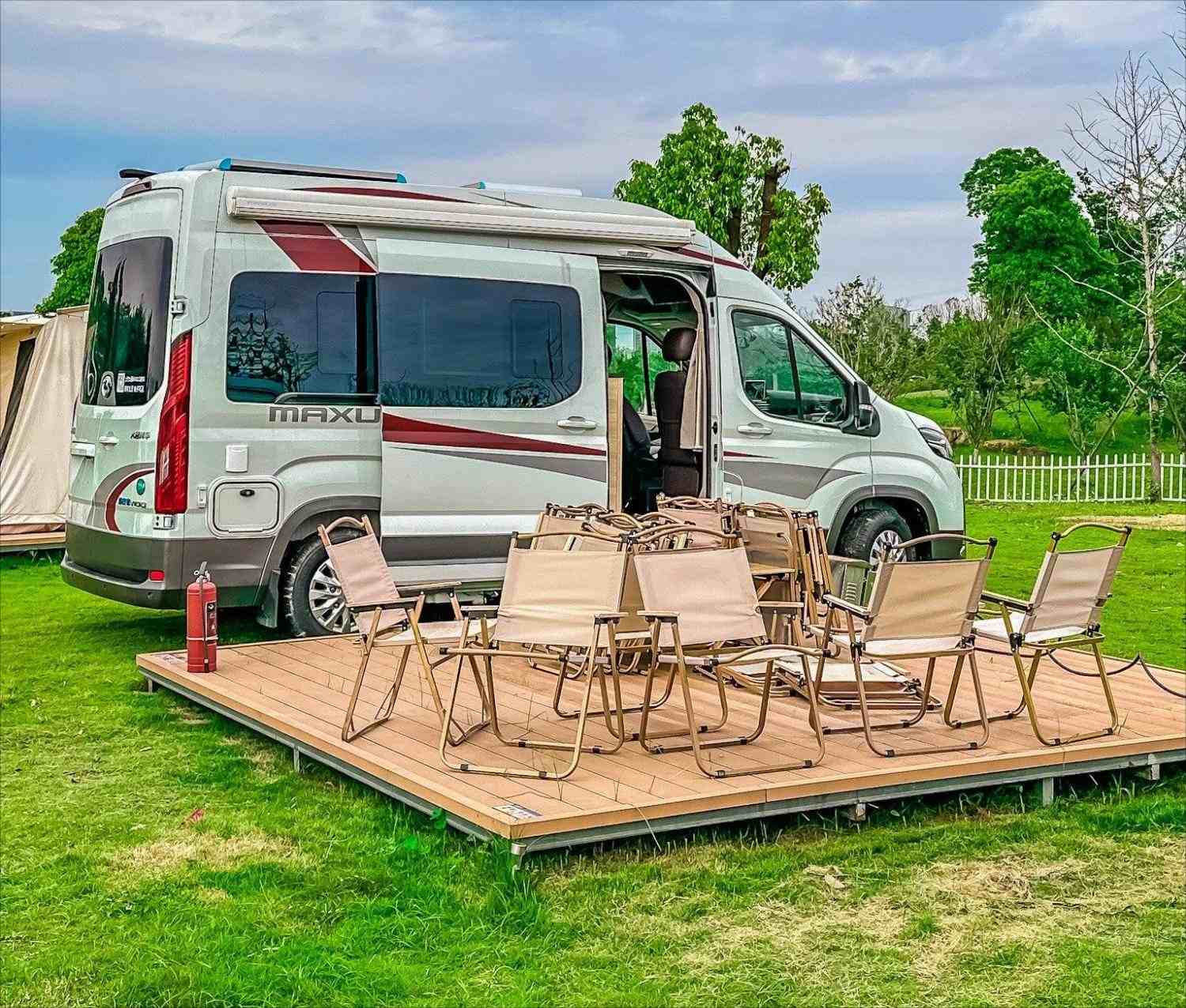 Rv outdoor camping