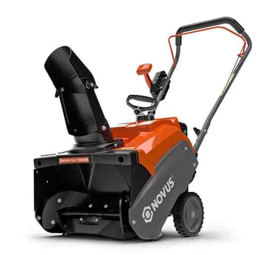 small powered snow blower