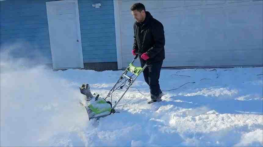 Corded Electric Snow Blower