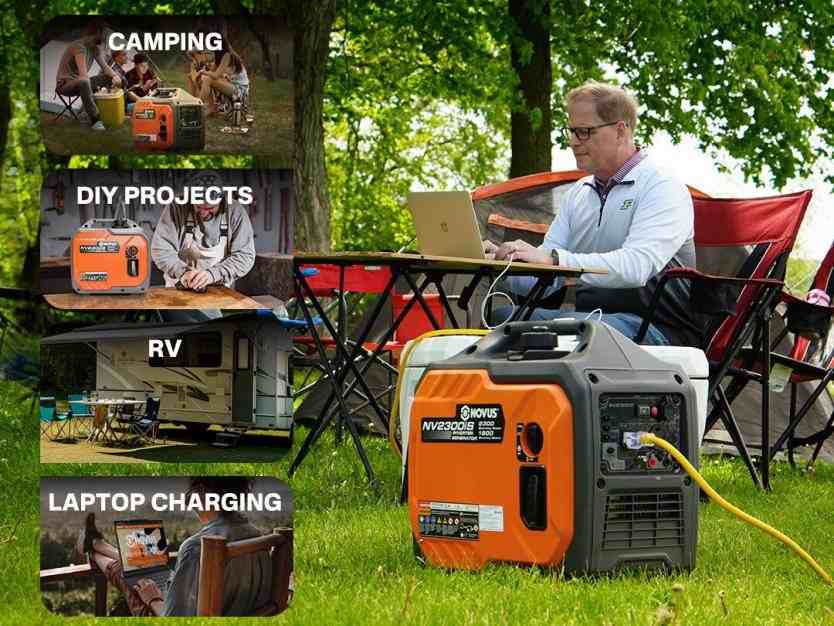 Portable Inverter Generator Power During a Home Outage