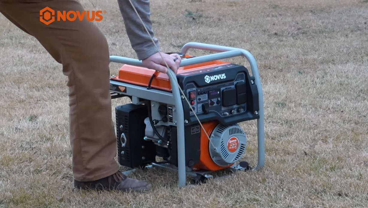 Start the inverter generator