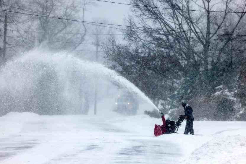 Use Snow Blowers to remove snow