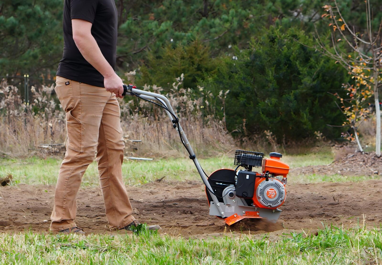 Comparison of weeded and unweeded land