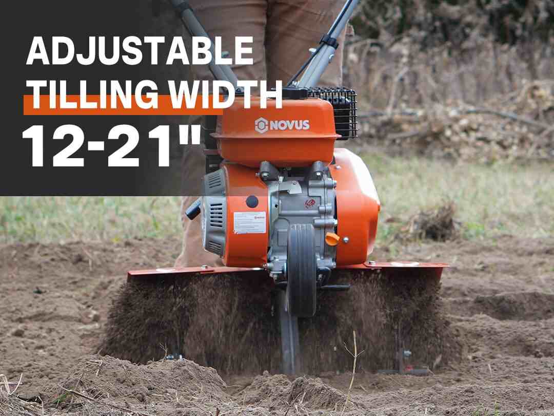 Tiller Widths for Home Gardens