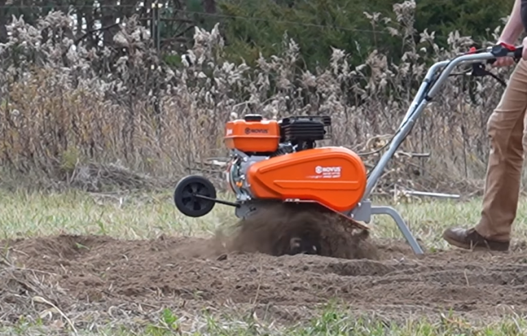 Front Tine Tiller Deep Till Limiting Wheel Raises