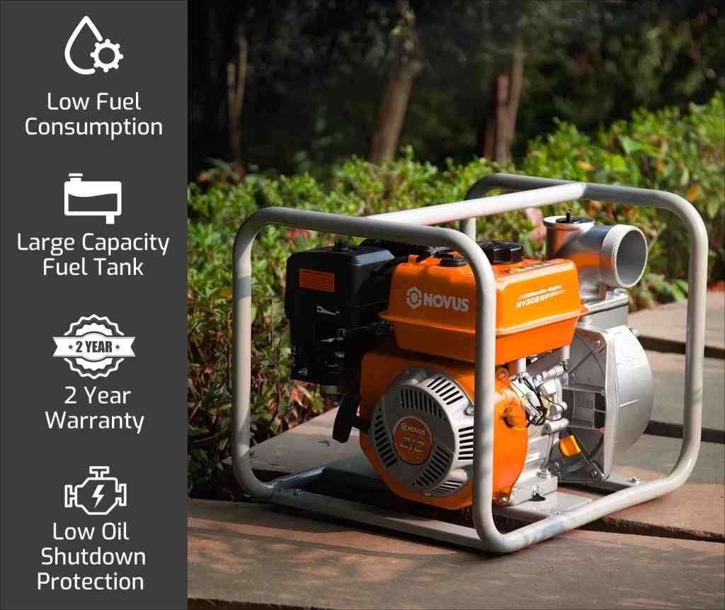 NOVUS 3-Inch Semi-Trash Water Pump
