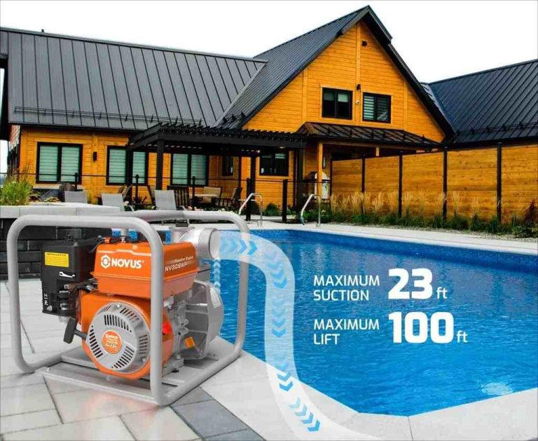 Semi-Trash Pump Is Ideal for Pool Draining