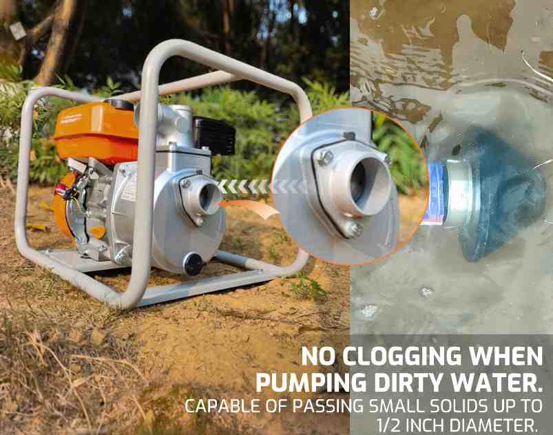 2-inch semi-trash water pump