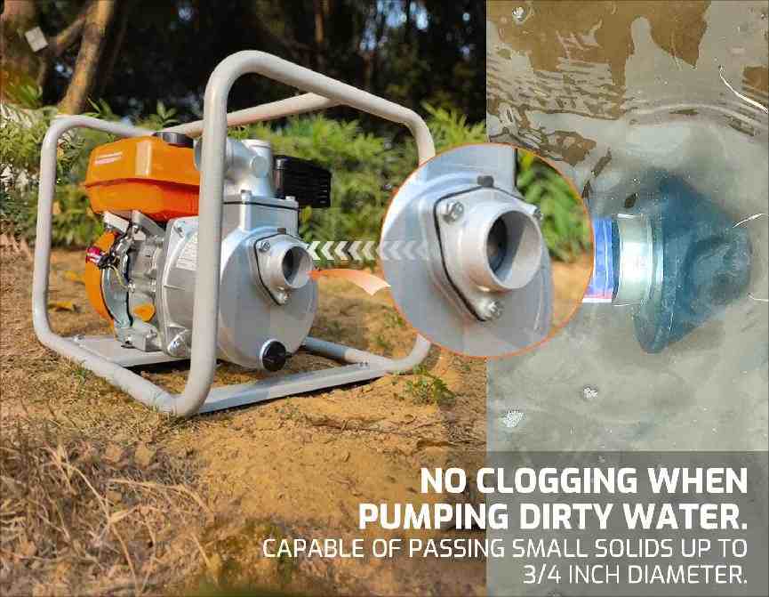 3-inch semi-trash water pump