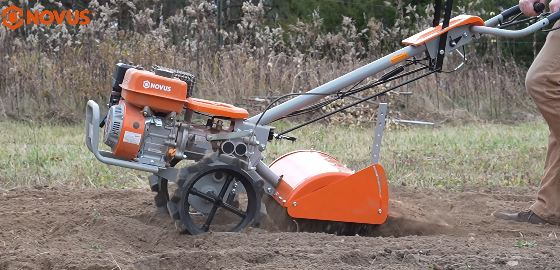 Tillers backyard tillage