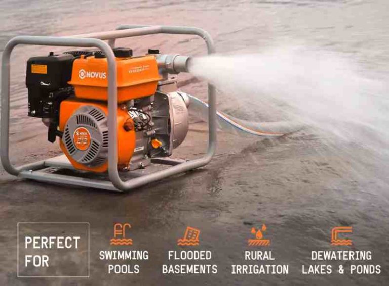 semi-trash water pump