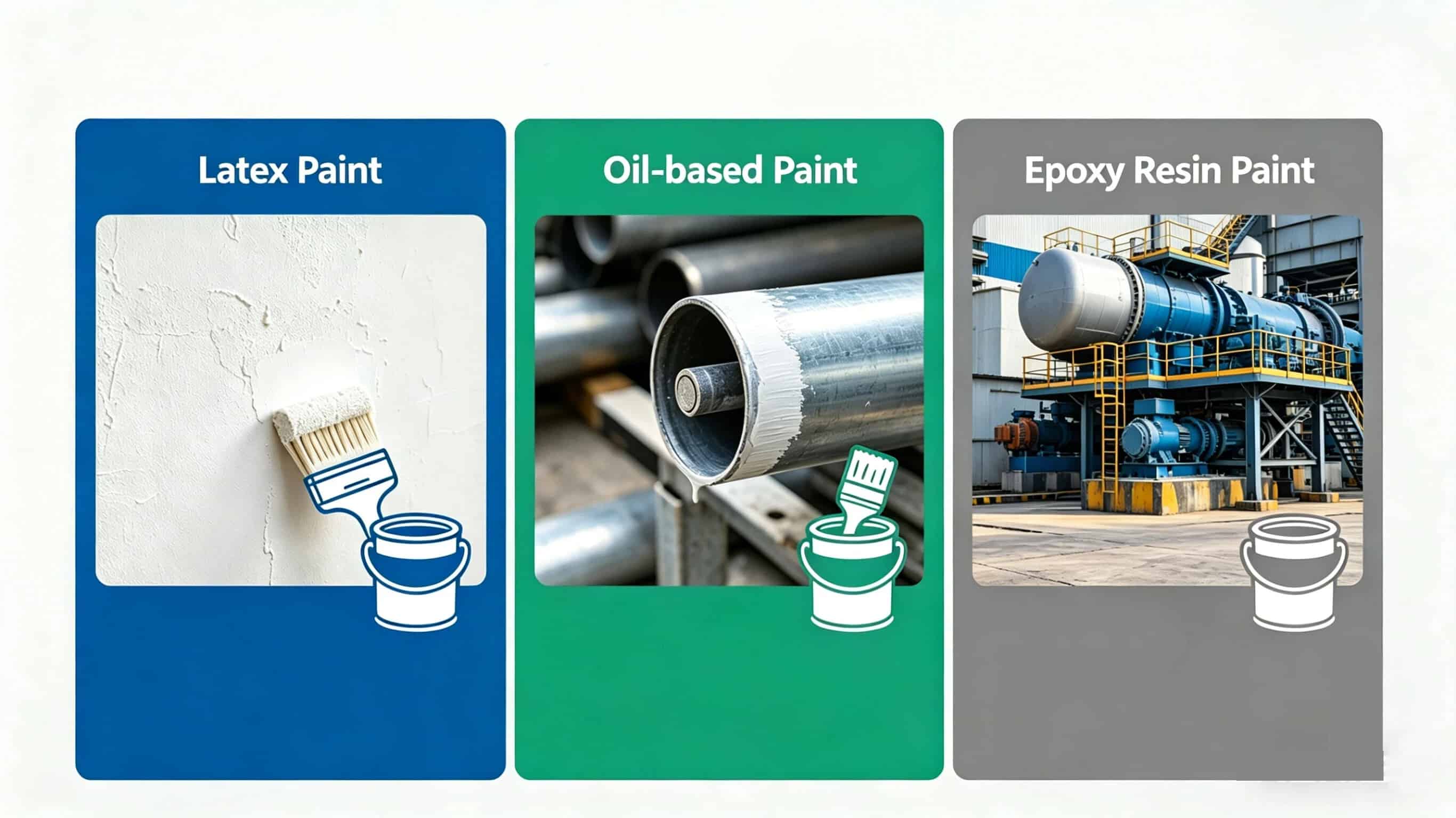 Different paint comparison identification