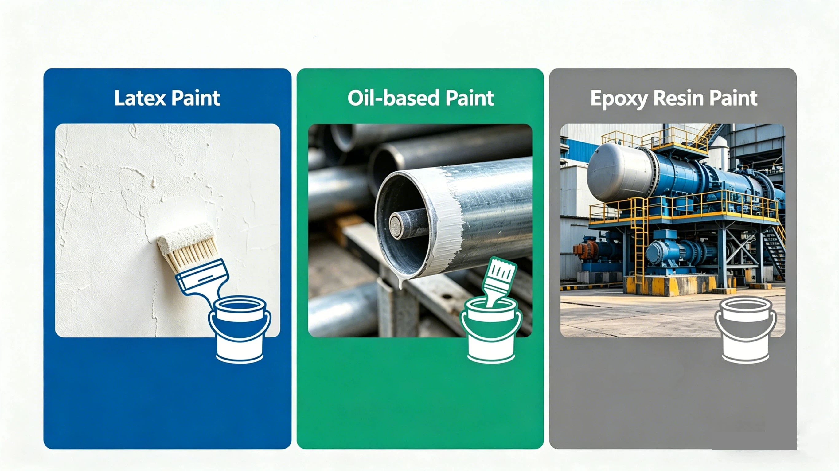 Different paint comparison identification