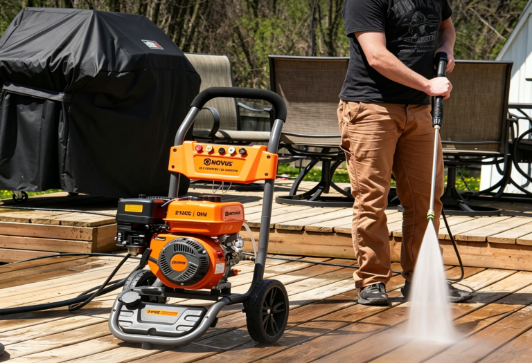 Gas Pressure Washer Safety Use Tips