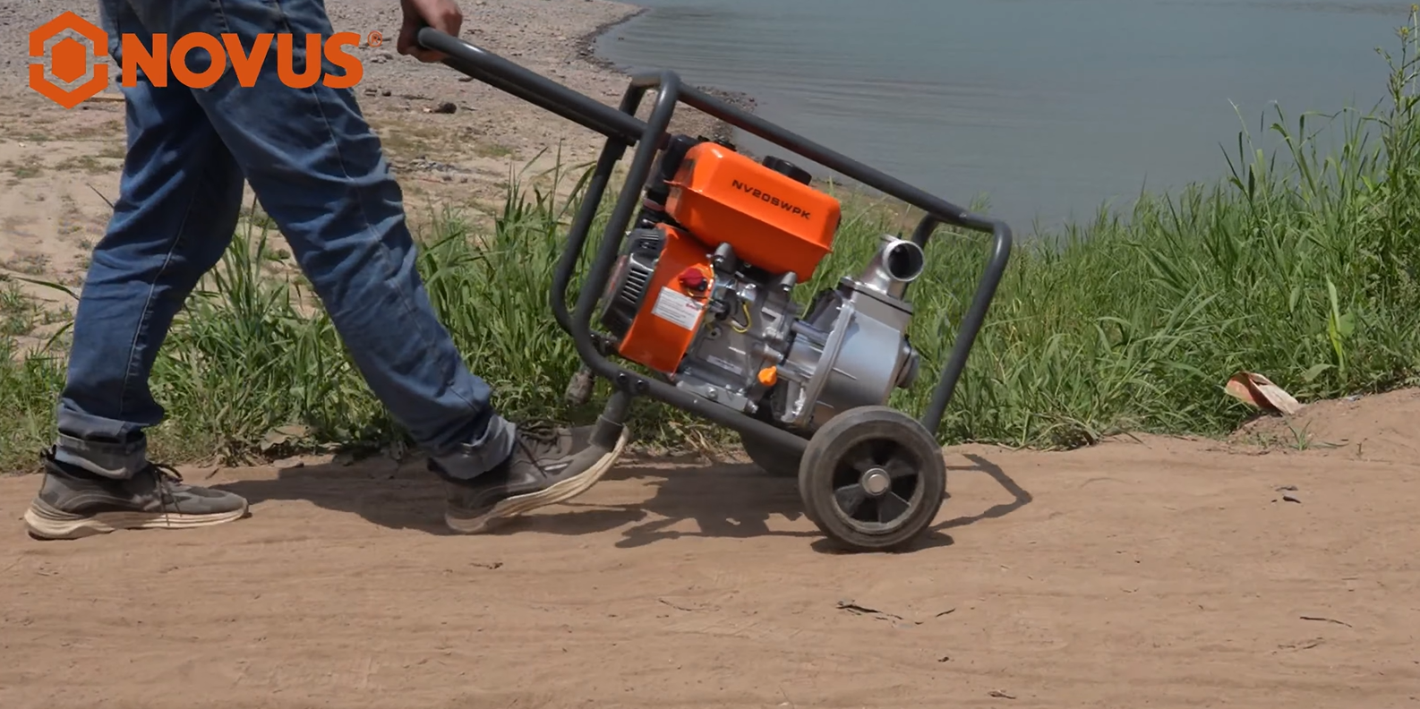 Portable Semi-Trash Pump