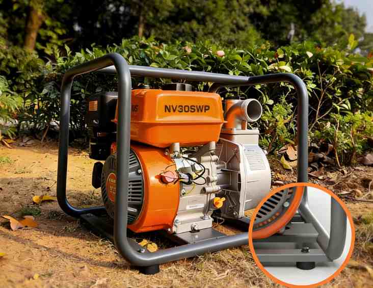 semi-trash water pump