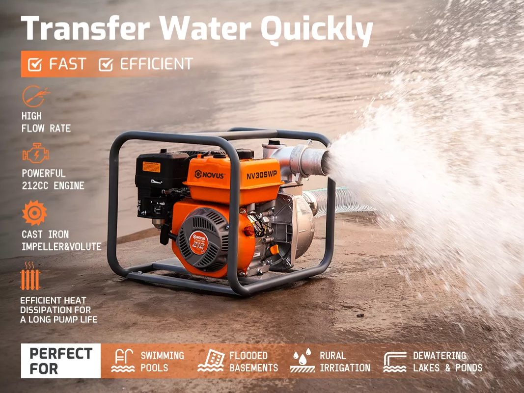 Faster drainage