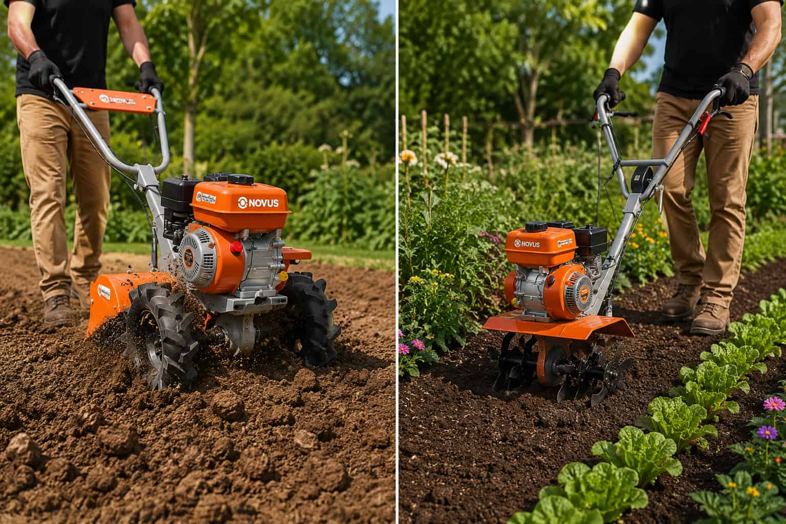 Tiller vs Cultivator