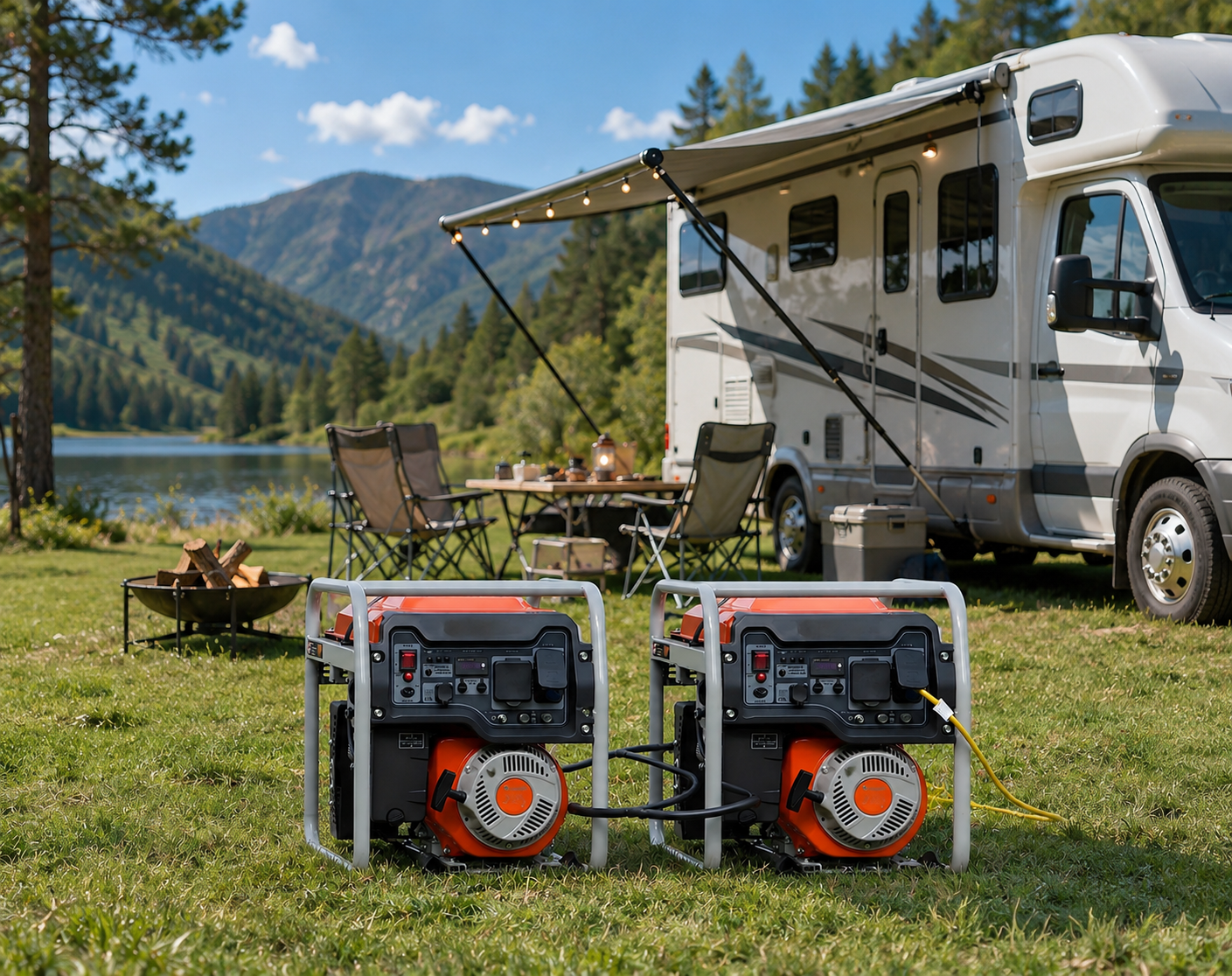 Using Inverter Generators in Parallel for Power Generation in Outdoor RVs