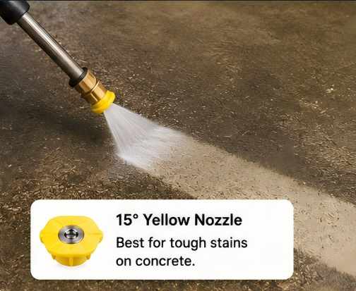 Which Pressure Washer Nozzle for Concrete