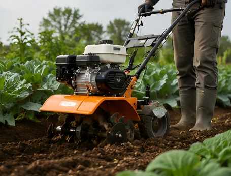 120cc to 180cc tiller for medium vegetable gardens