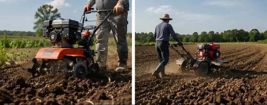 Breaking New Ground tiller