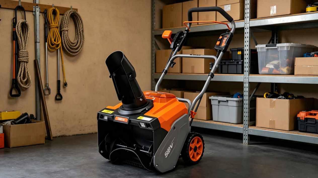 Electric Snow Blower Summer Storage