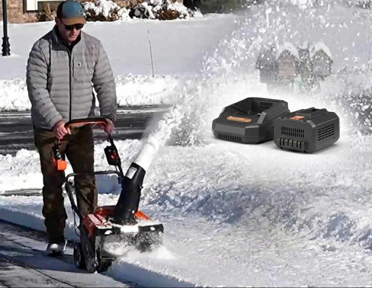 electric snow blower