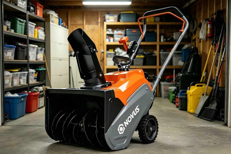 snow blower summer storage