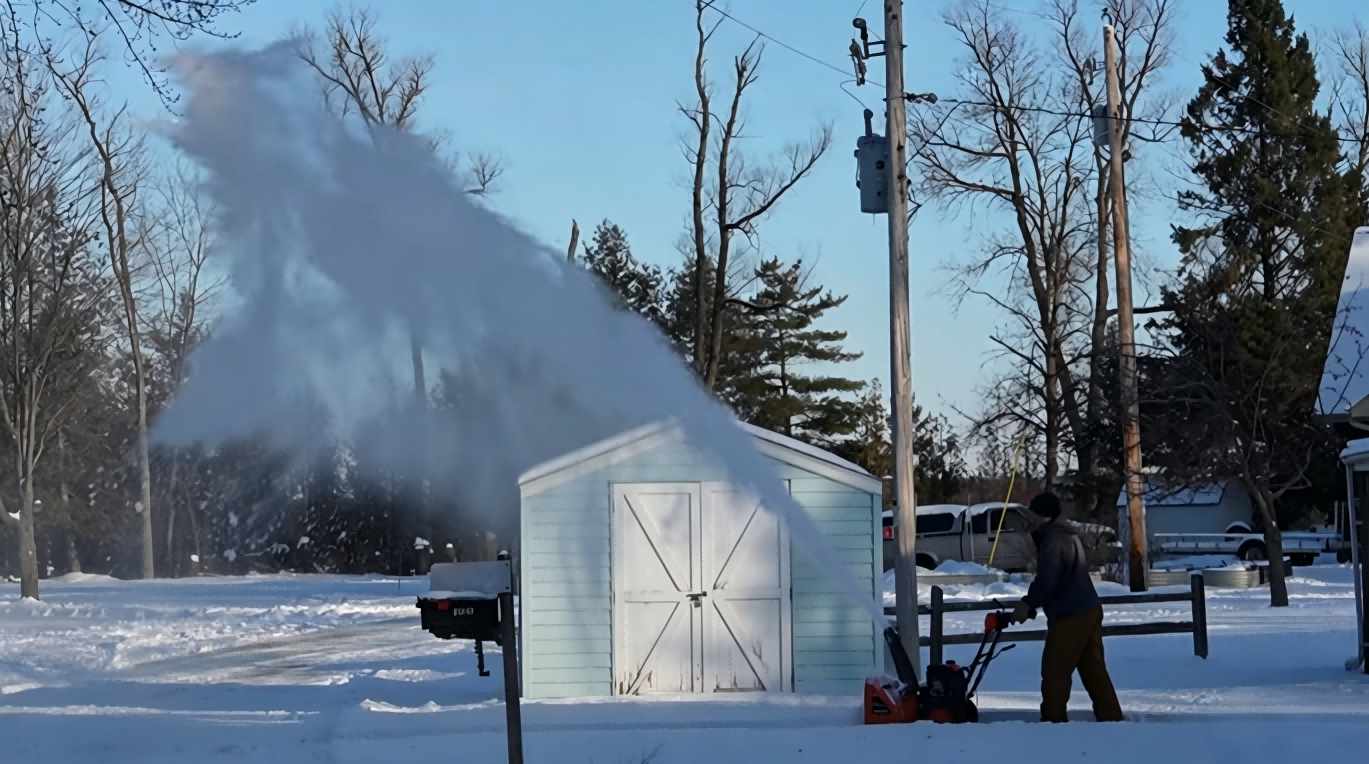 snow blower uses in winter