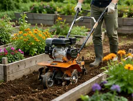 tiller of 40cc to 60cc for gardeners