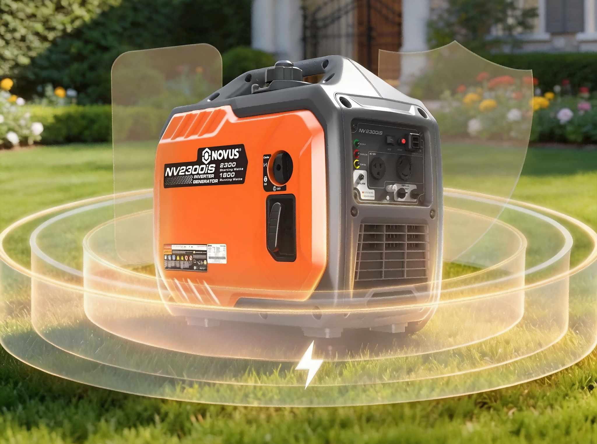 Generator Designed for Quiet Operation