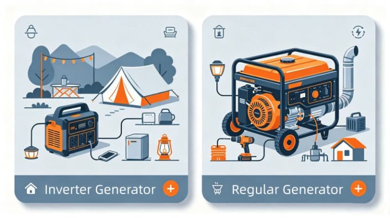 Inverter vs Regular Generator Comparison