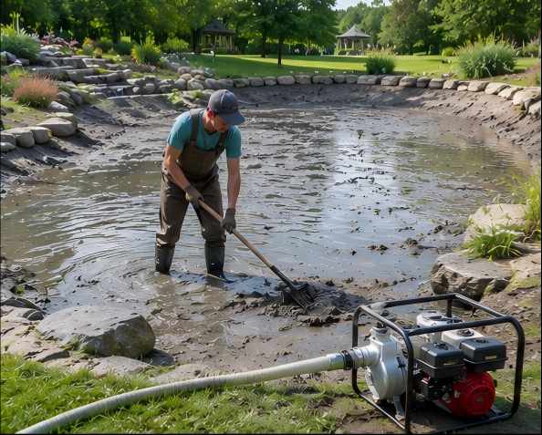 Prepare the Pond for Draining