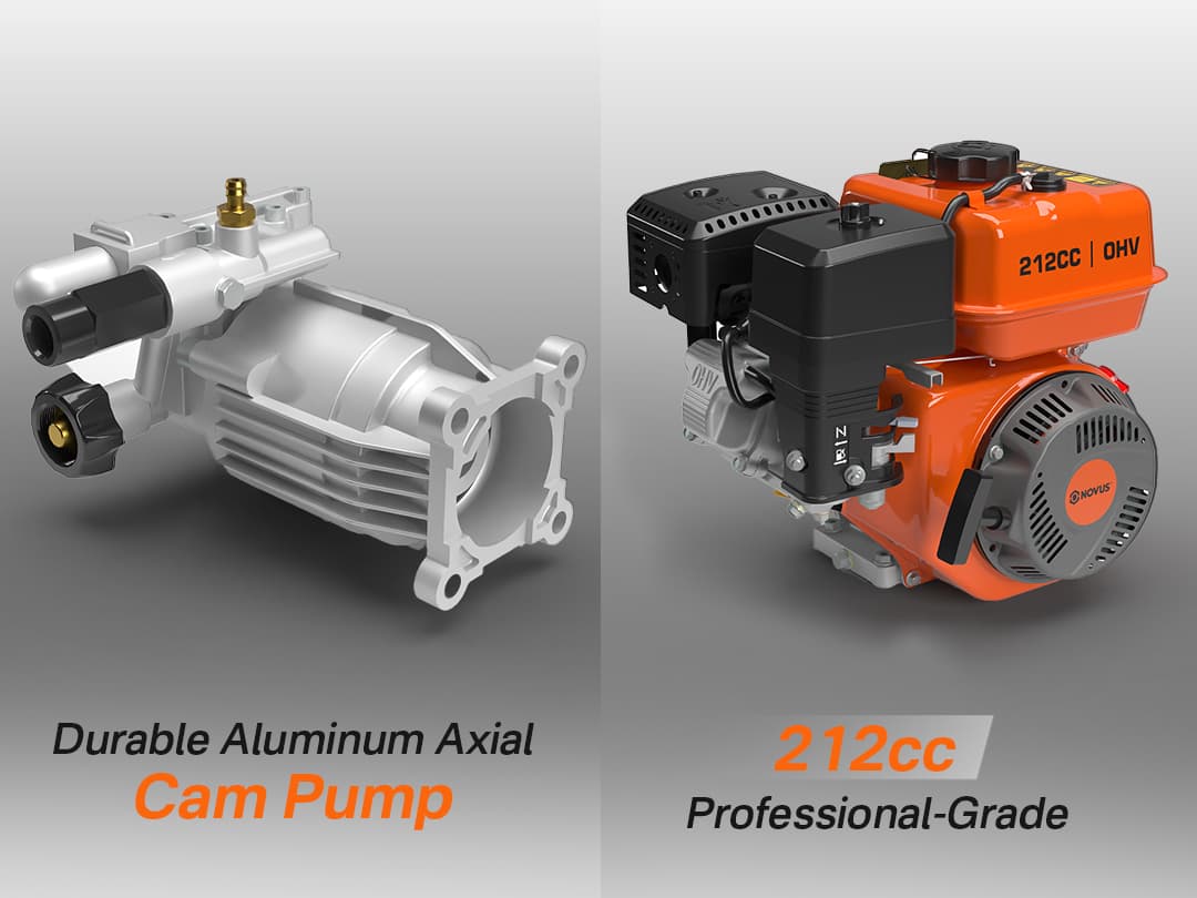 Gas Pressure Washer NV3500PW POWERFUL ENGINE