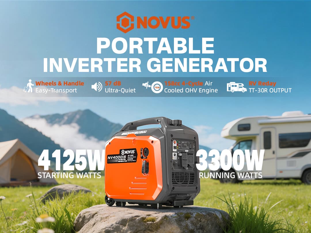 Inverter Generator NV4000iS CLEAN AND RELIABLE POWER