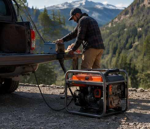 altitude adjustment for inverter generator