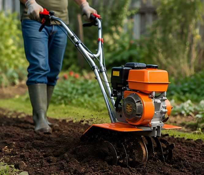 how to till a garden