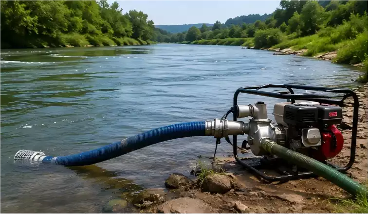 river water pump for irrigation